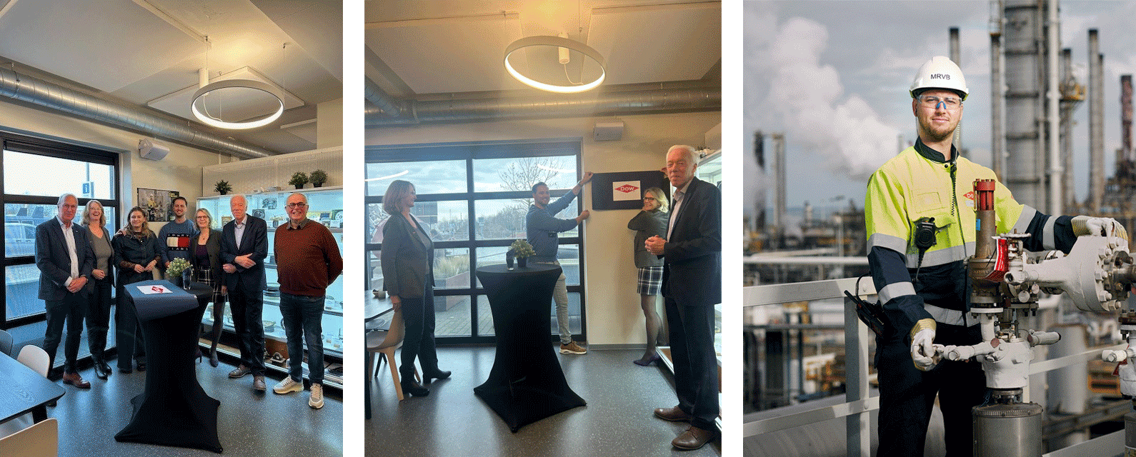 two images- side by side, Dow Netherlands